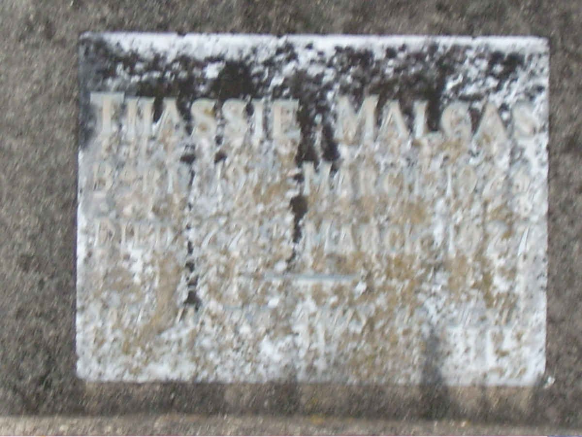 MALGAS Thassie 1923-1927