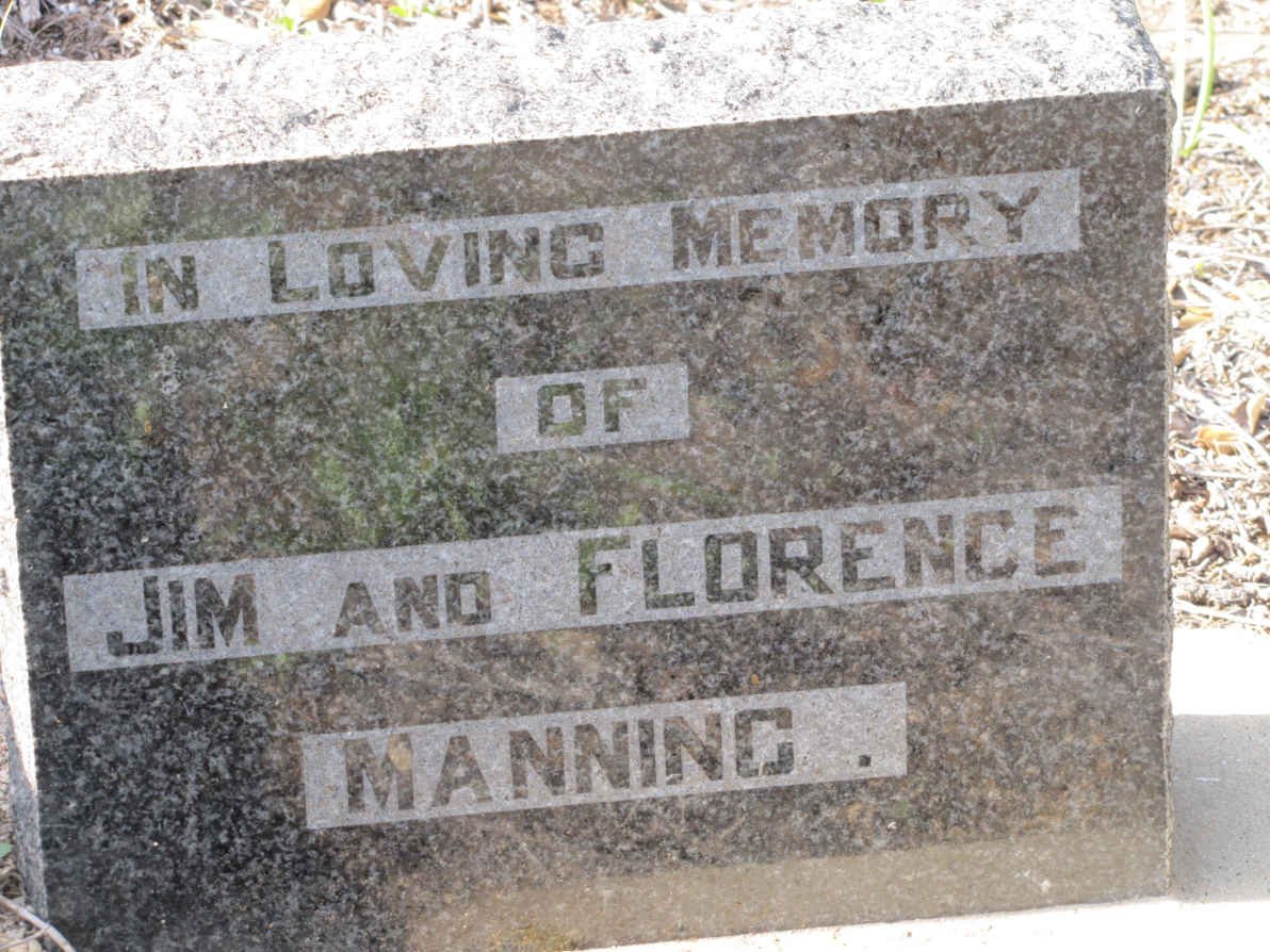 MANNING Jim &amp; Florence