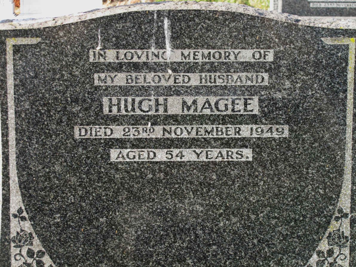 MAGEE Hugh -1949