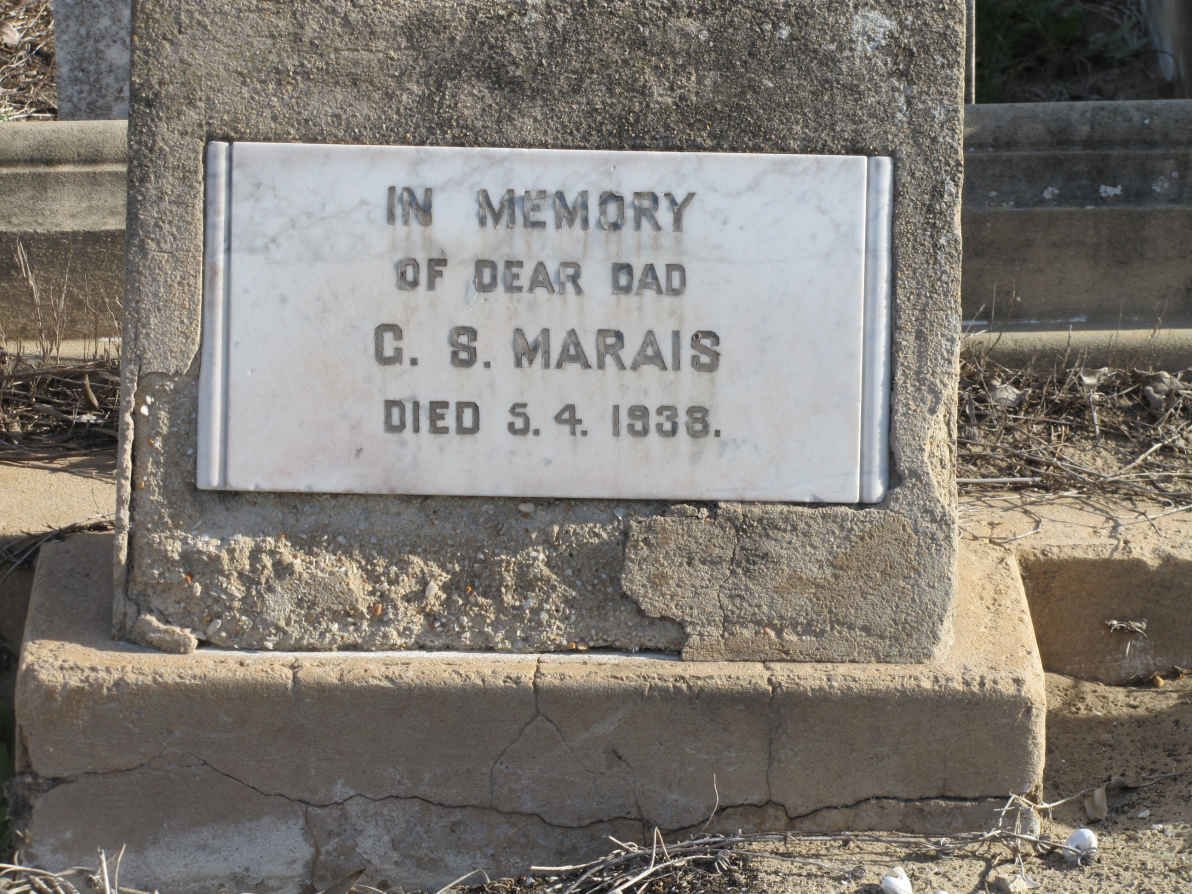 MARAIS G.S. -1938