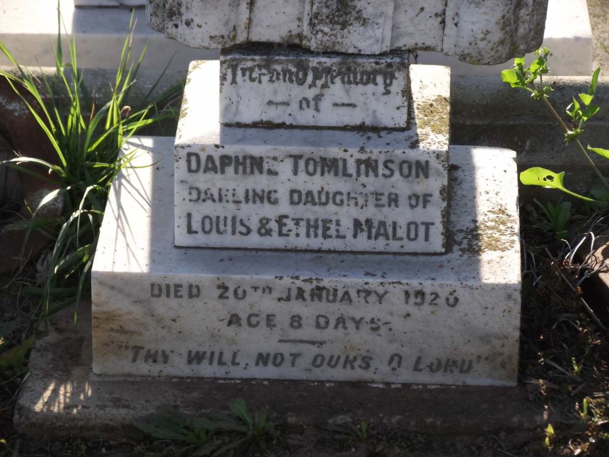 MALOT Daphne Tomlinson  -1926