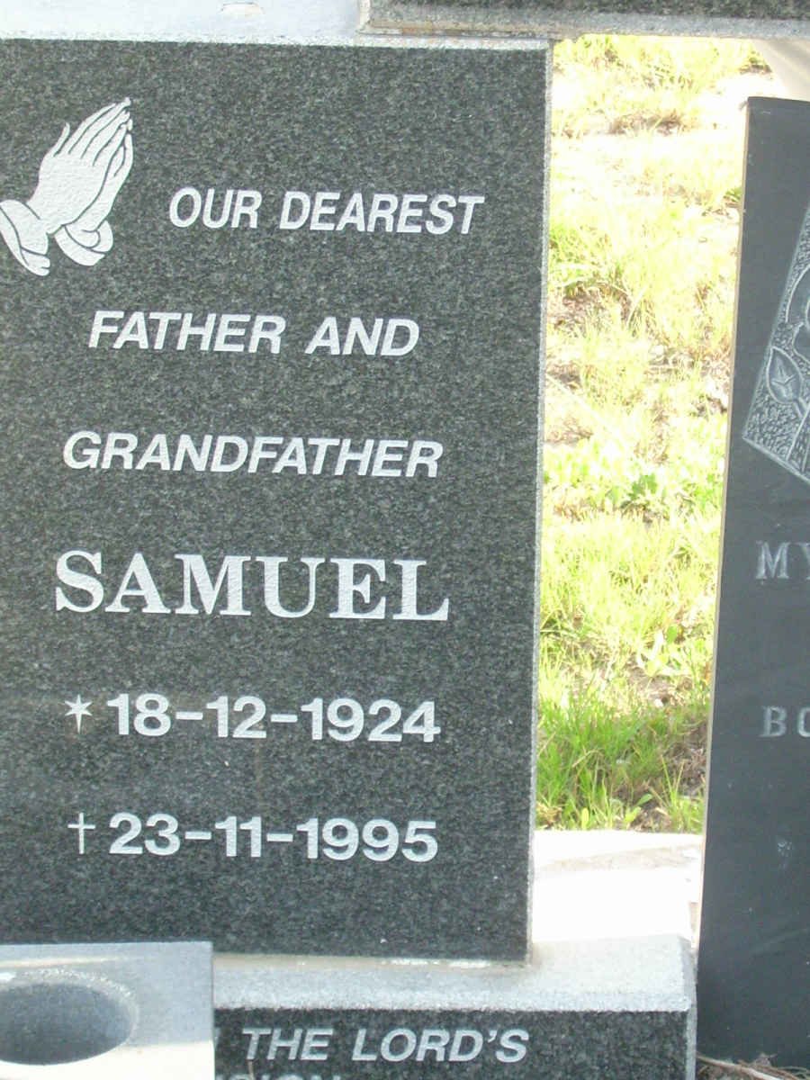 MAY Samuel 1924-1995