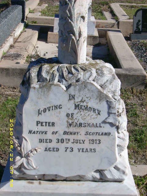 MARSHALL Peter -1913