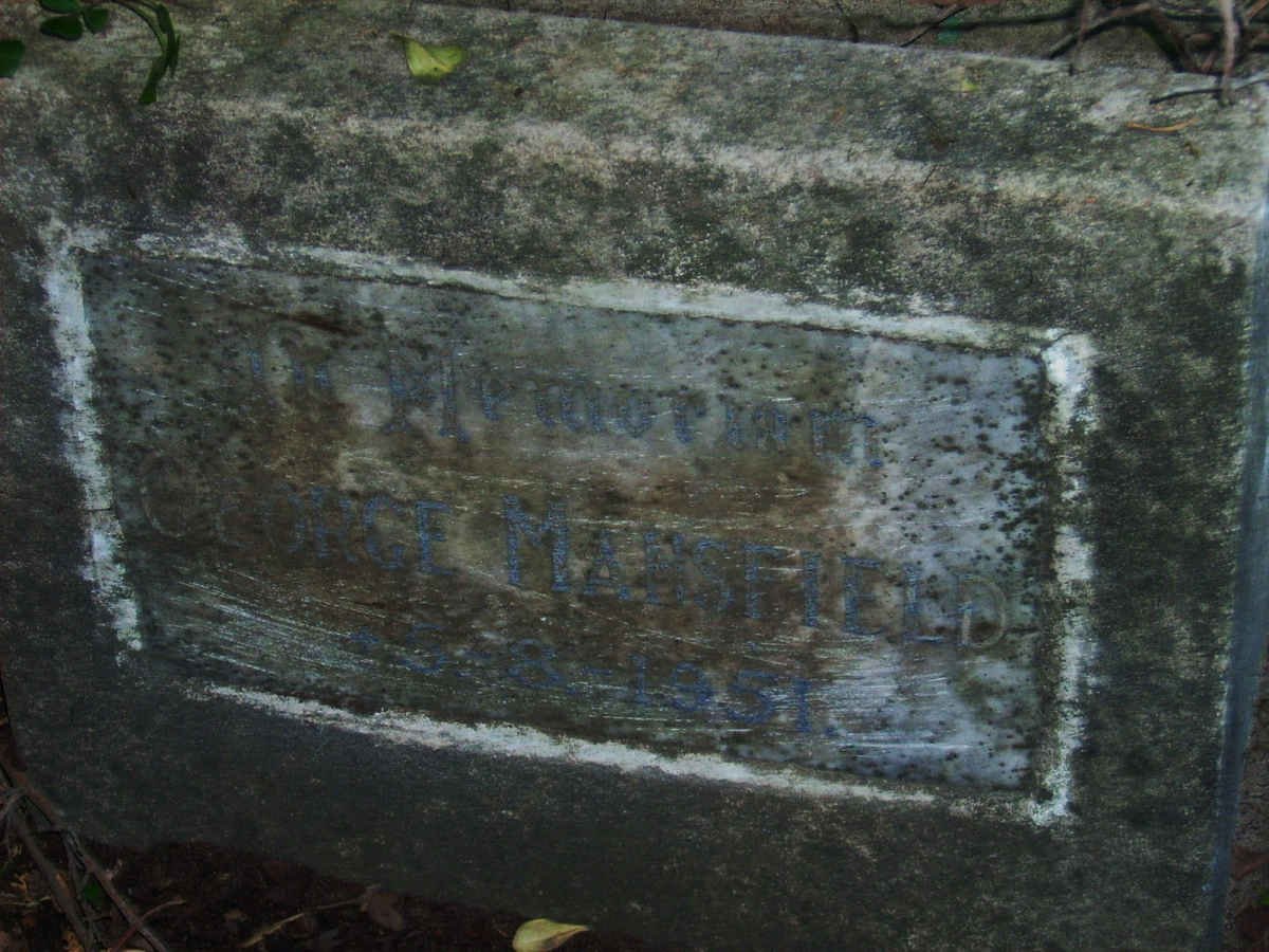 MANSFIELD George -1951