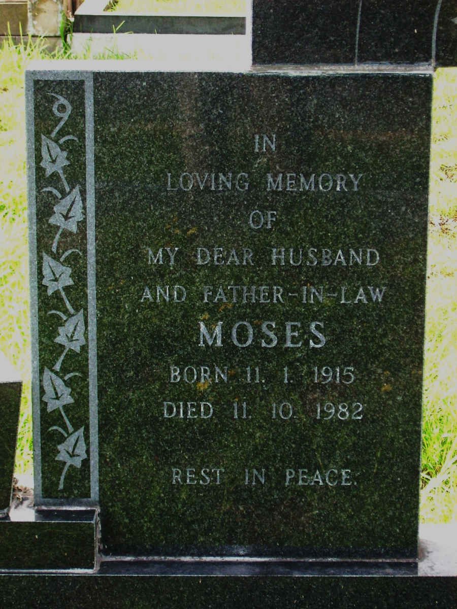 MALGAS Moses 1915-1982