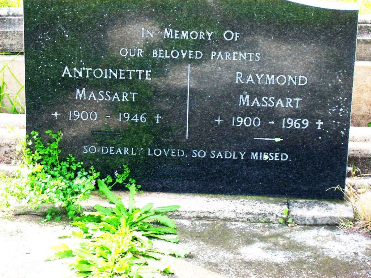 MASSART Raymond 1900-1969 &amp; Antoinette 1900-1946