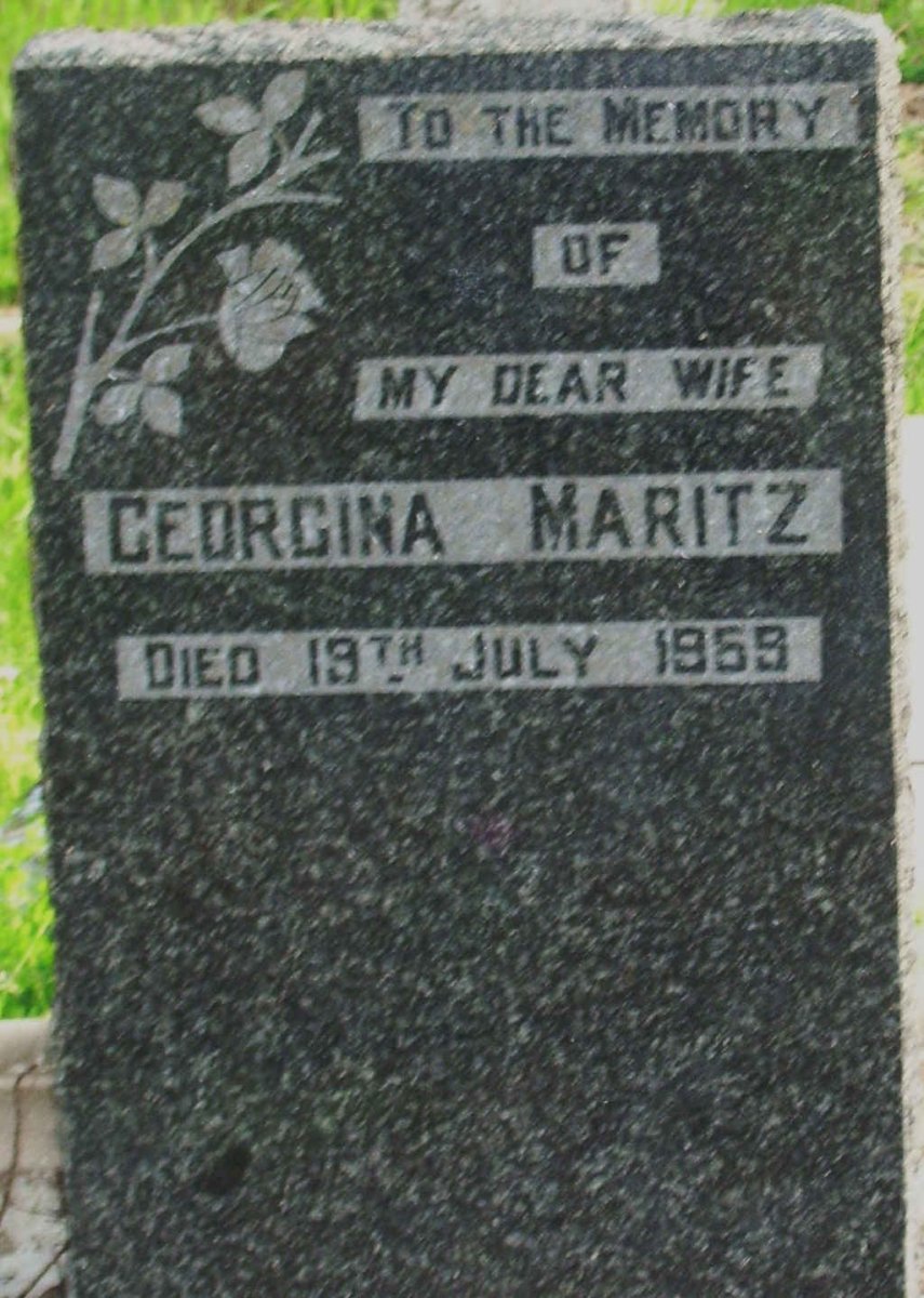 MARITZ Georgina -1959