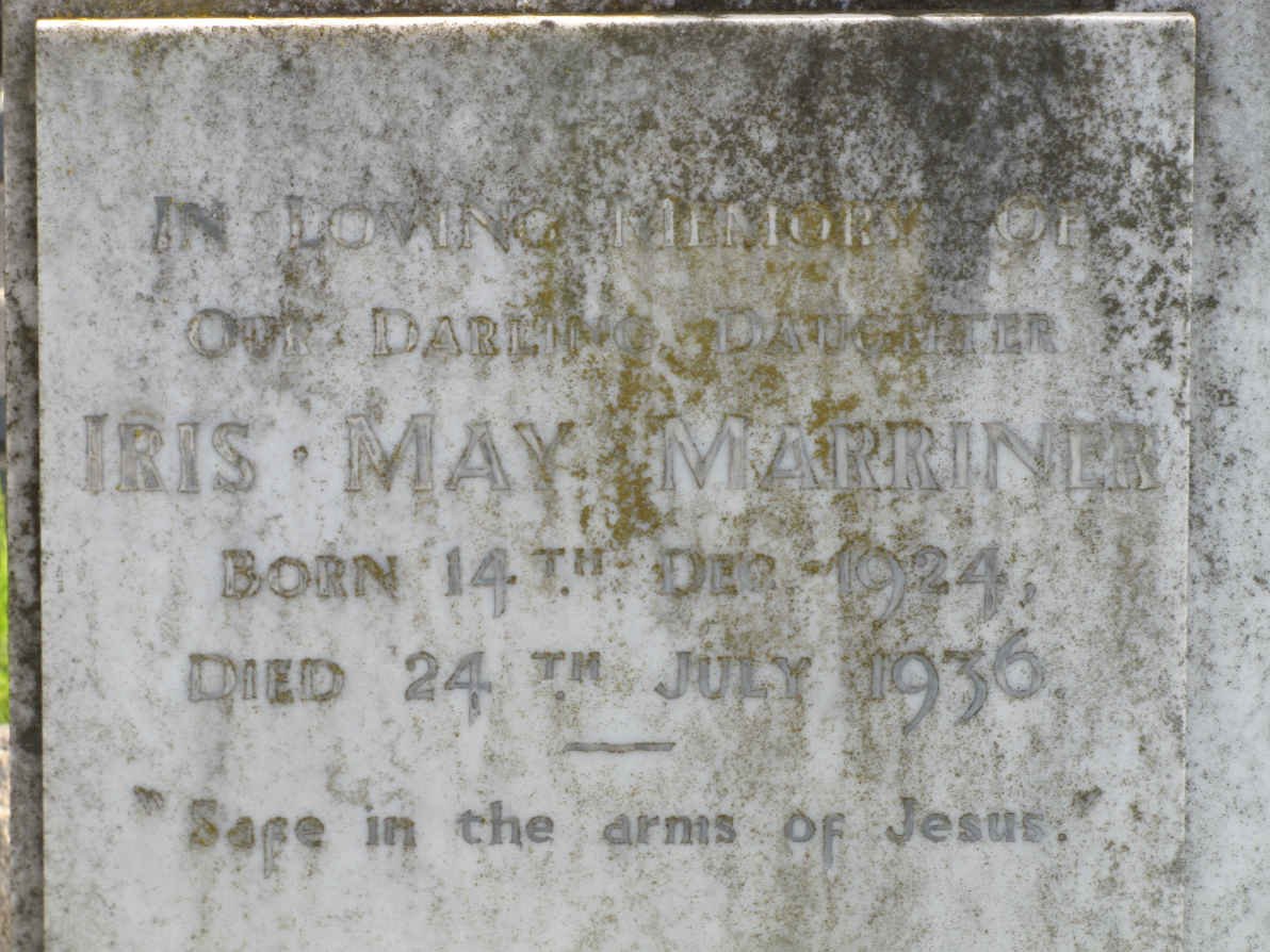 MARRINER Iris May 1924-1936