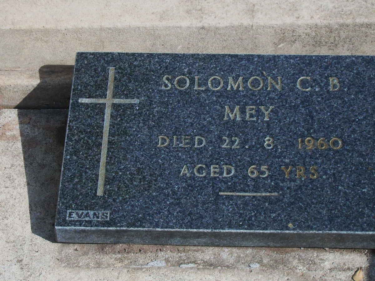 MEY Solomon C.B. -1960
