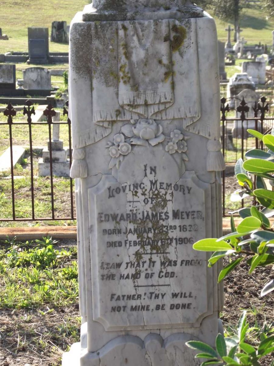 MEYER Edward James 1832-1906
