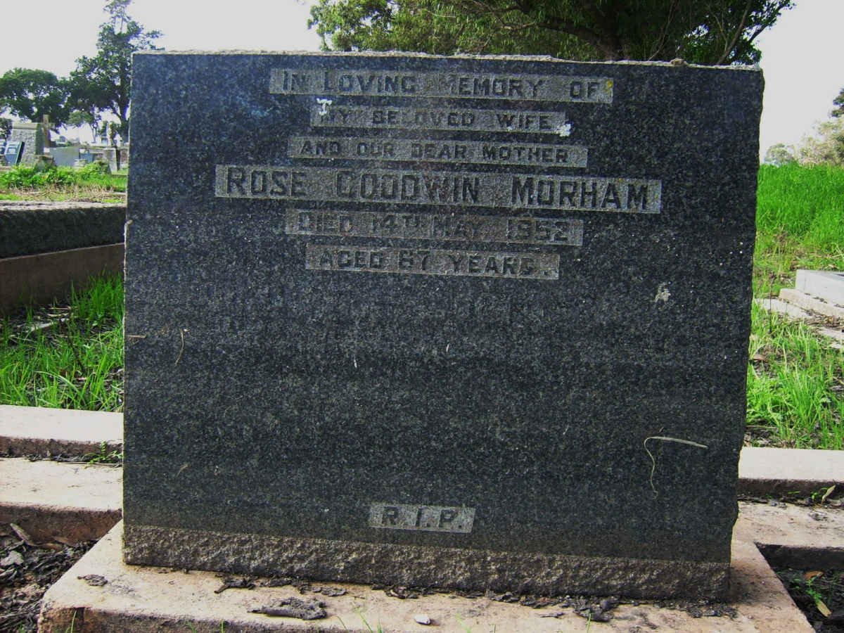 MORHAM Rose Goodwin -1952