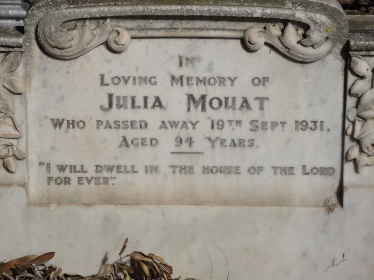 MOUAT  Julia -1931