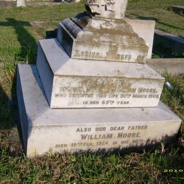 MOORE William -1924 &amp; Selina -1909 