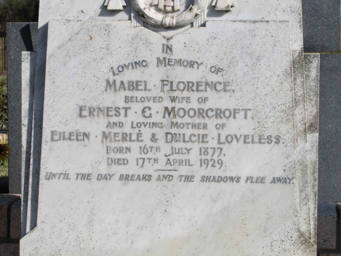 MOORCROFT Mabel Florence 1877-1929