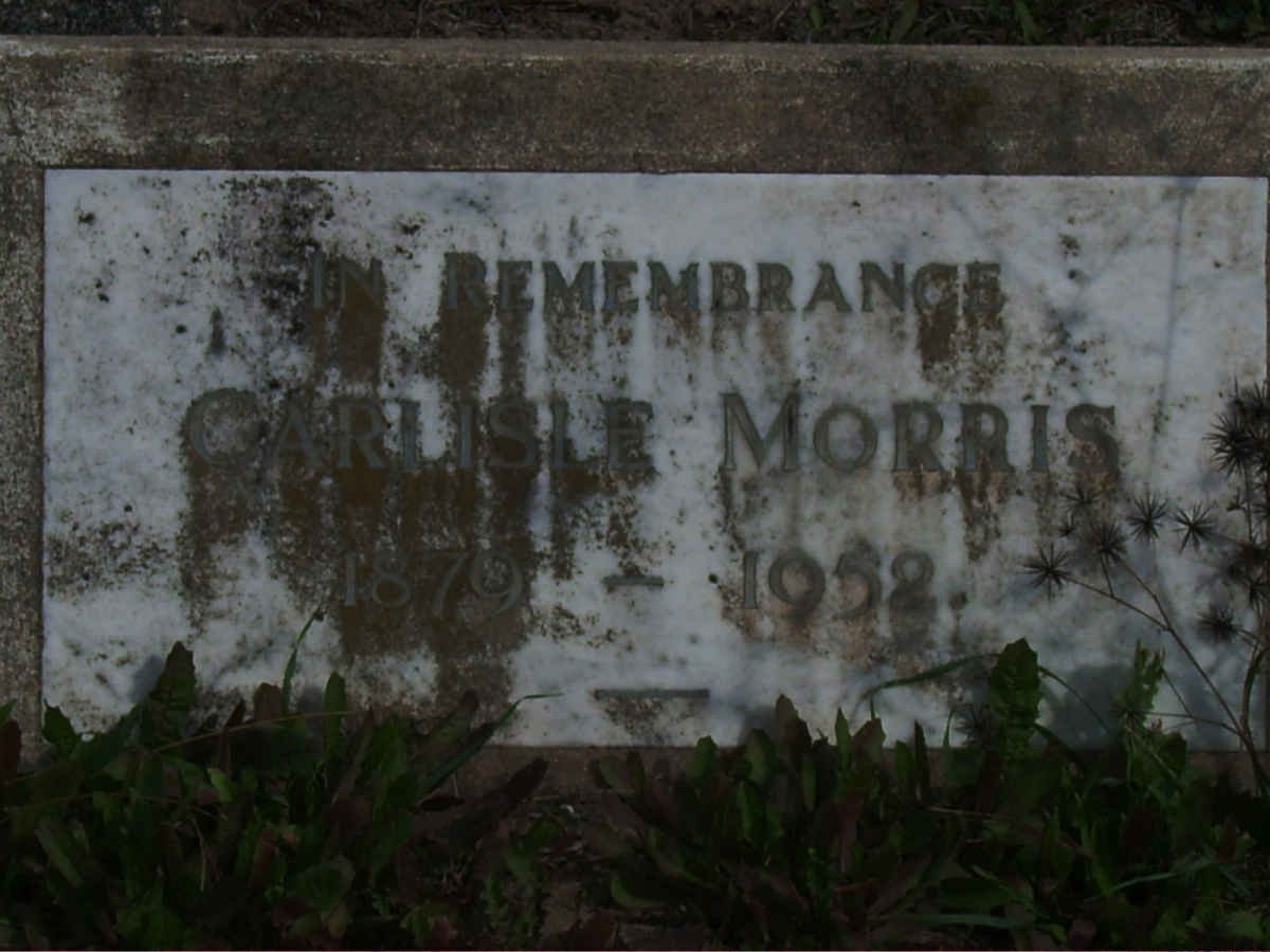 MORRIS Carlisle 1879-1952