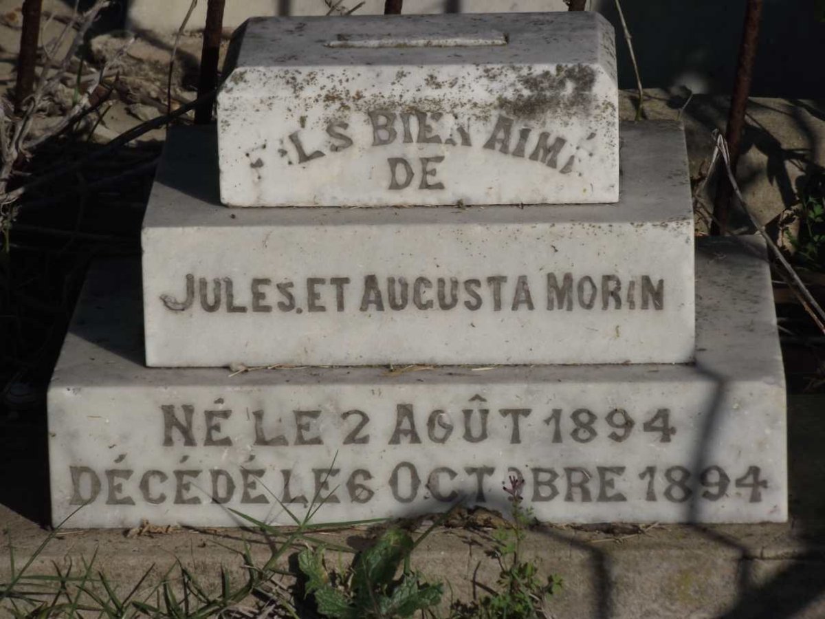 MORIN Jules 1894 - 1894 :: MORIN Augusta 1894-1894