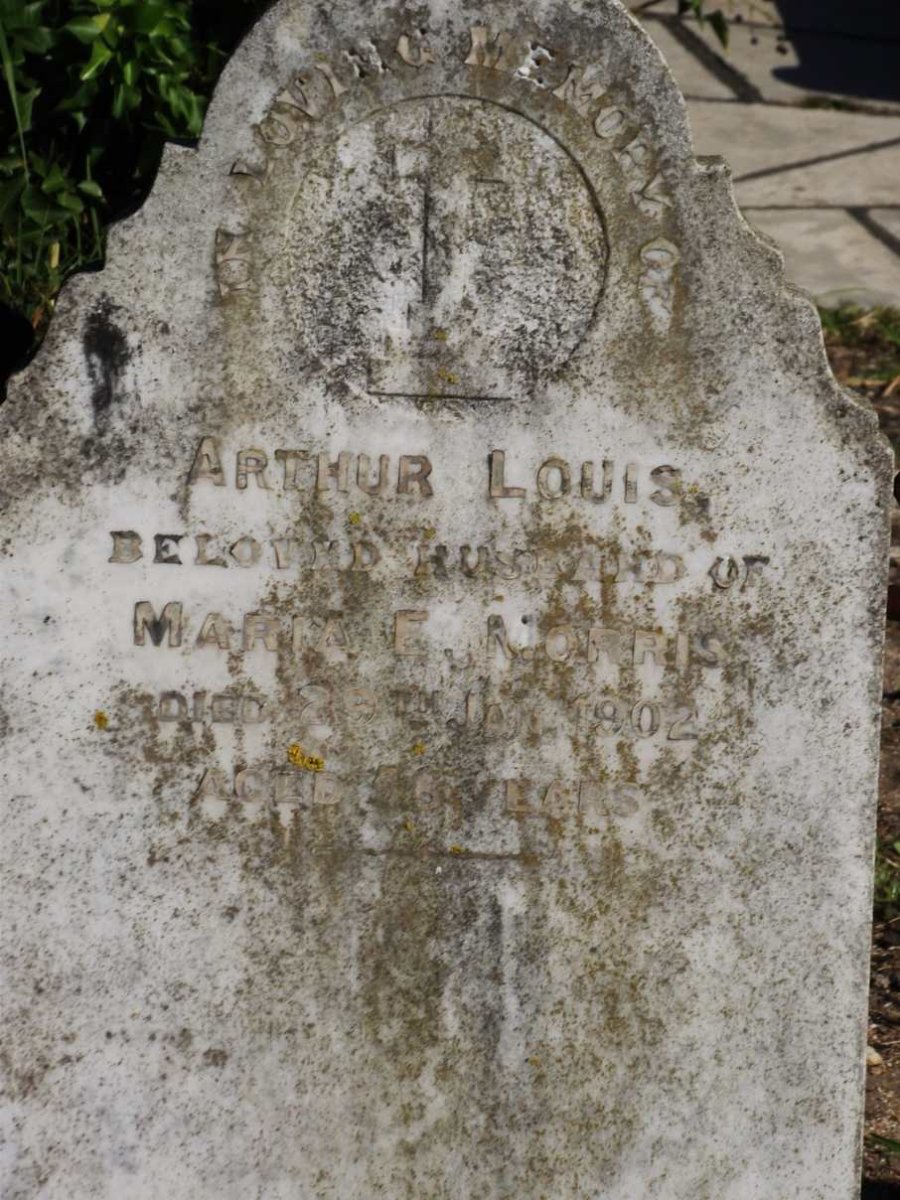 MORRIS Arthur Louis -1902
