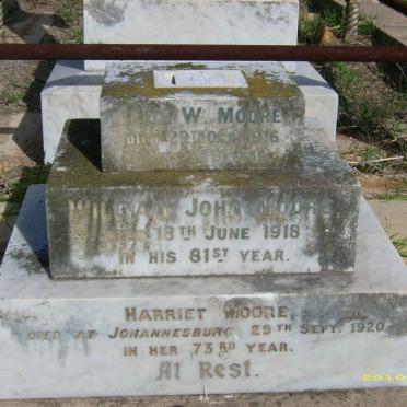 MOORE William John -1918 &amp; Harriet -1920 :: MOORE Fred W. -1916
