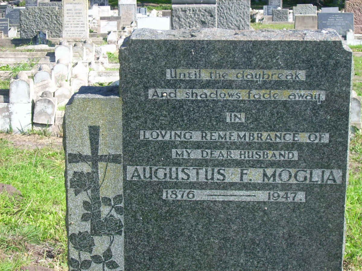 MOGLIA Augustus F. 1876-1947