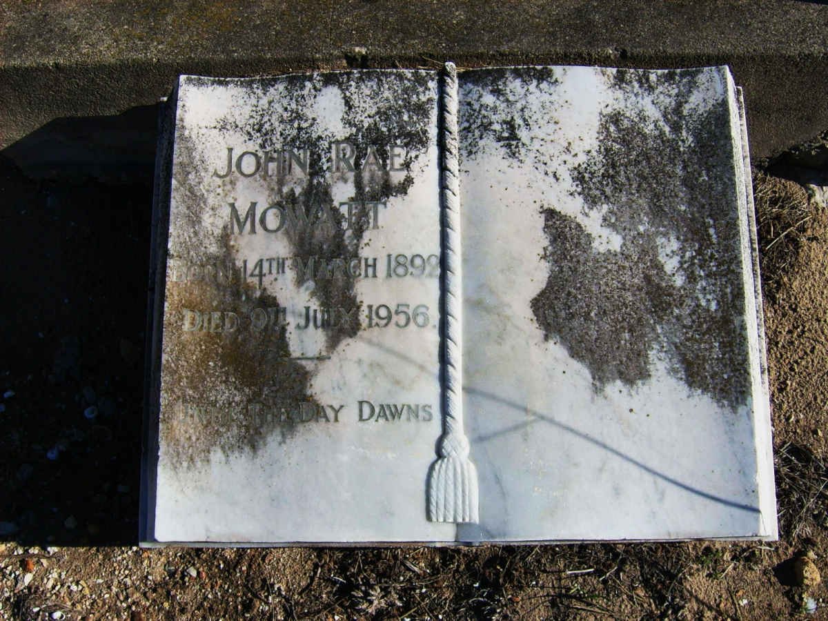 MOWATT John Rae 1892-1956