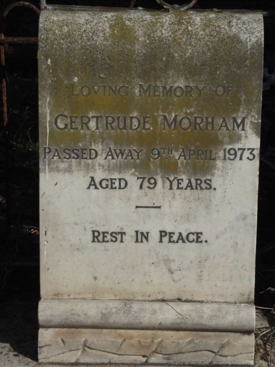 MORHAM Gertrude -1973