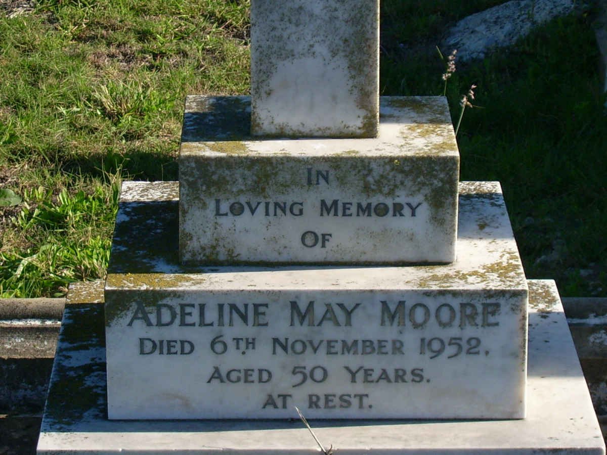 MOORE Adeline May -1952