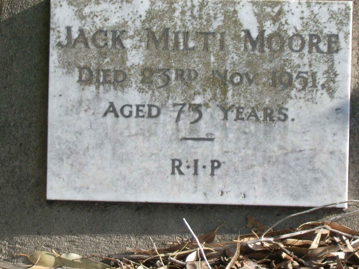 MOORE Jack Milti -1951