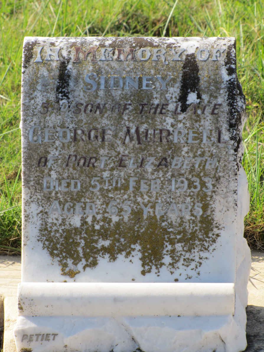 MURRELL Sidney -1933
