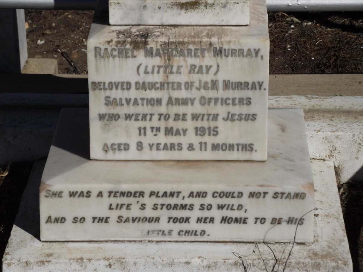 MURRAY Rachel Margaret -1915