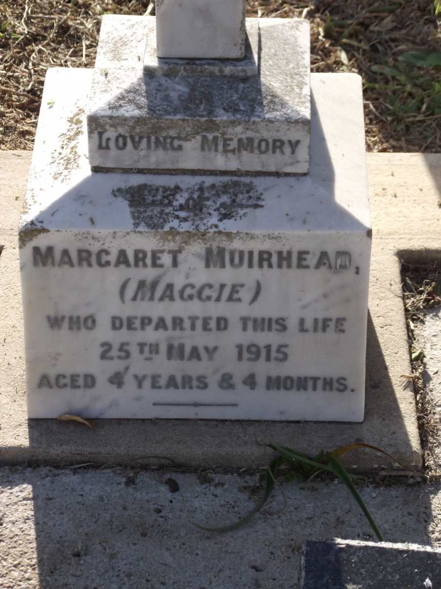 MUIRHEAD Margaret  -1915