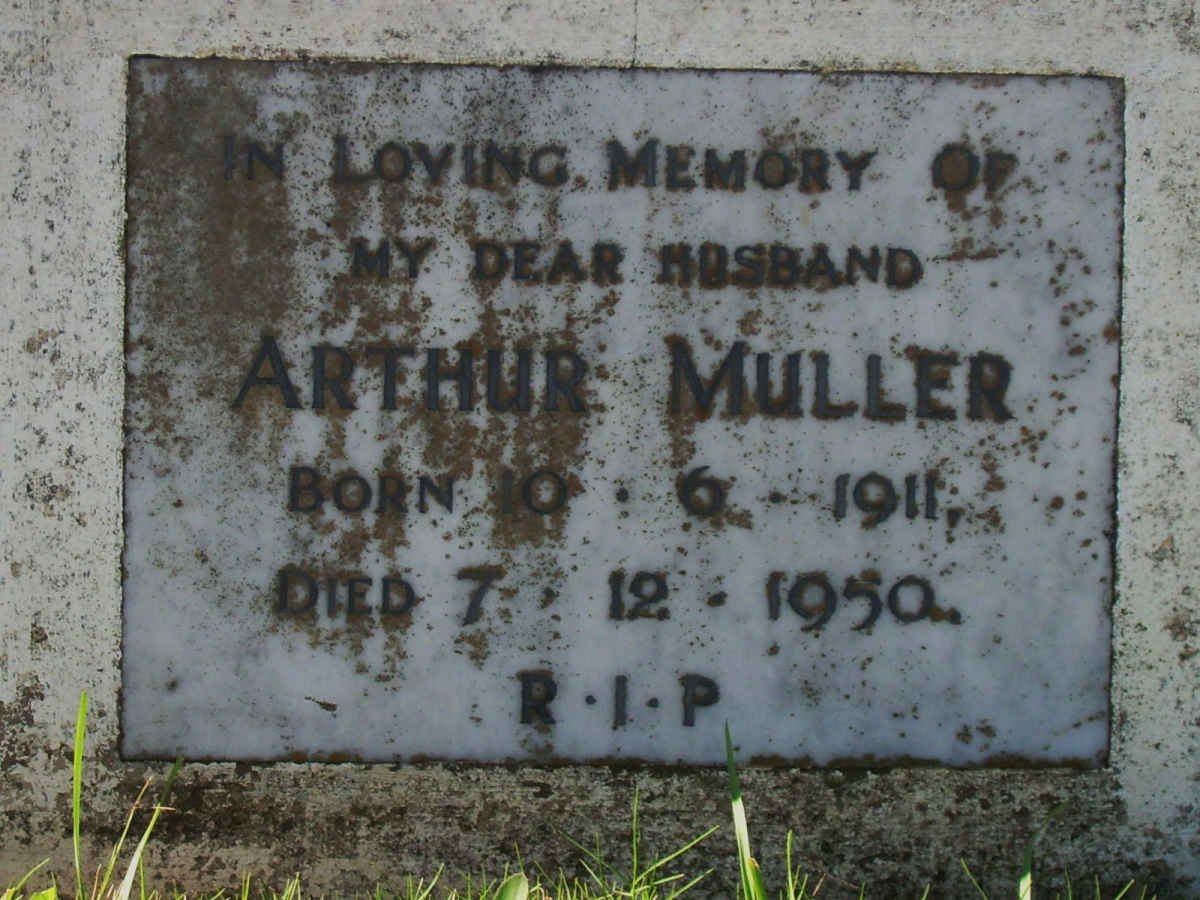 MULLER Arthur 1911-1950