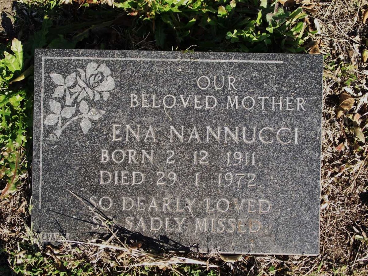 NANNUCCI  Ena 1911-1972
