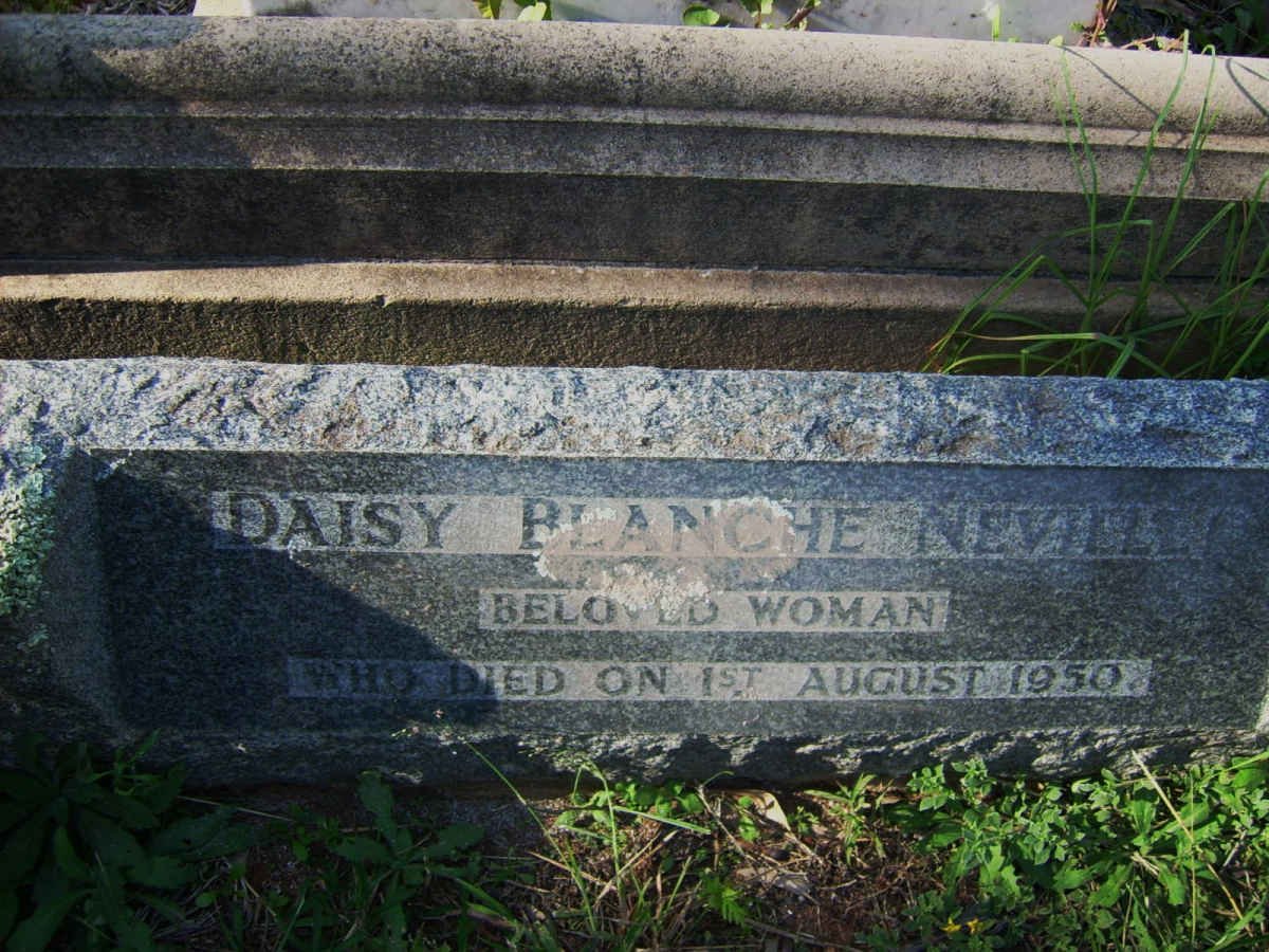 NEVILLE Daisy Blanche 1950