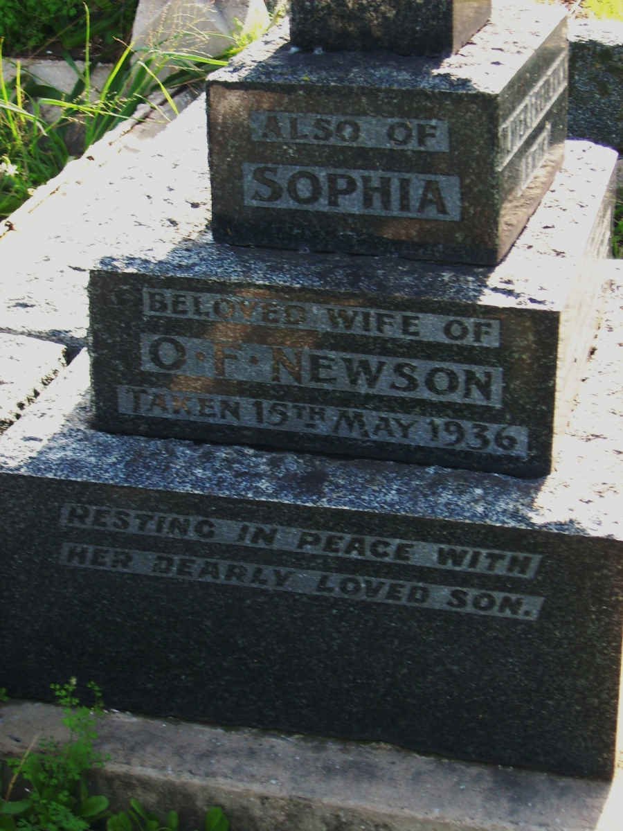 NEWSON Sophia -1936