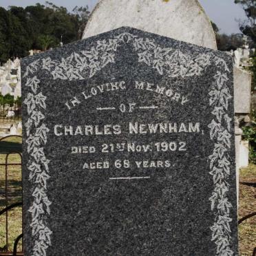 NEWNHAM Charles -1902