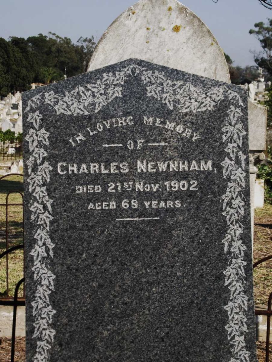 NEWNHAM Charles -1902