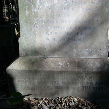 NOSWORTHY Spencer -1908 &amp; Helena Susannah -1927