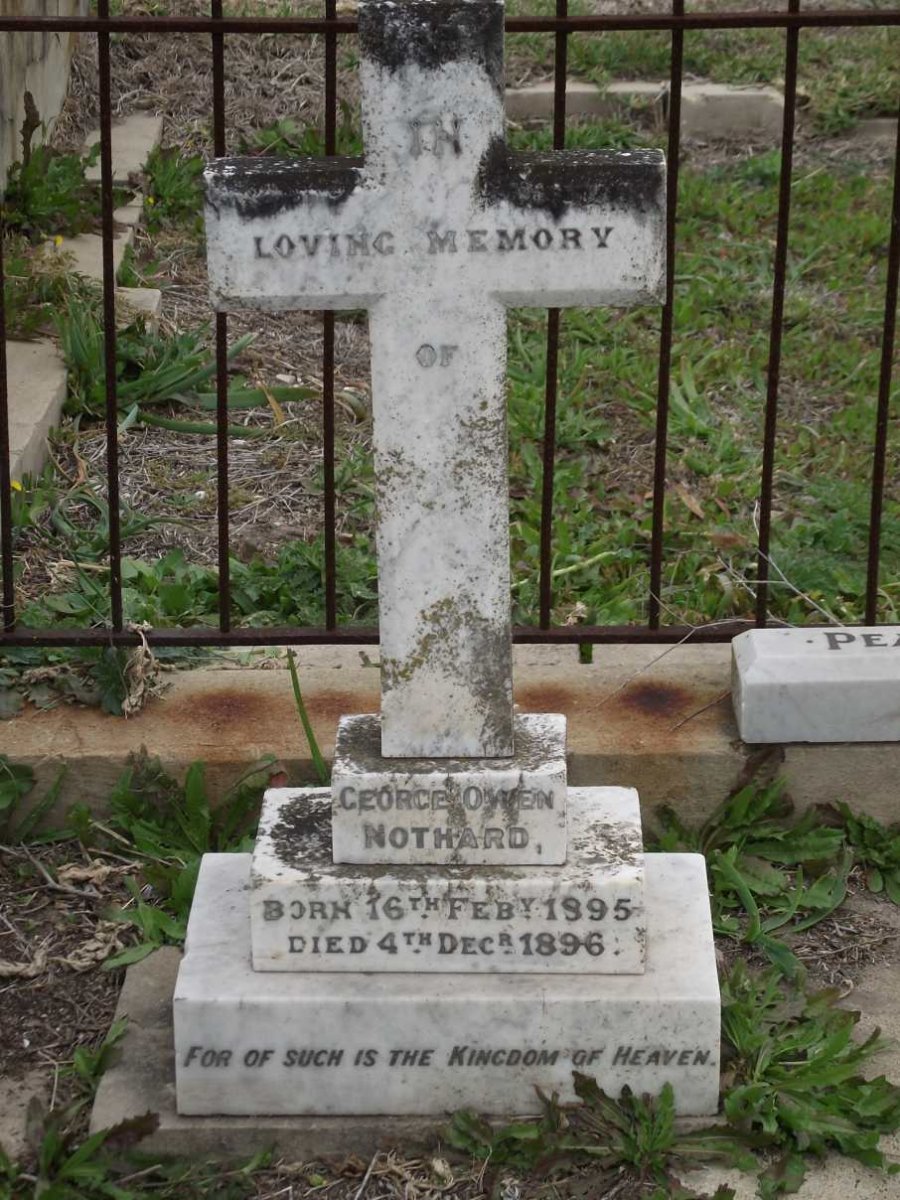NOTHARD George Owen 1895-1896