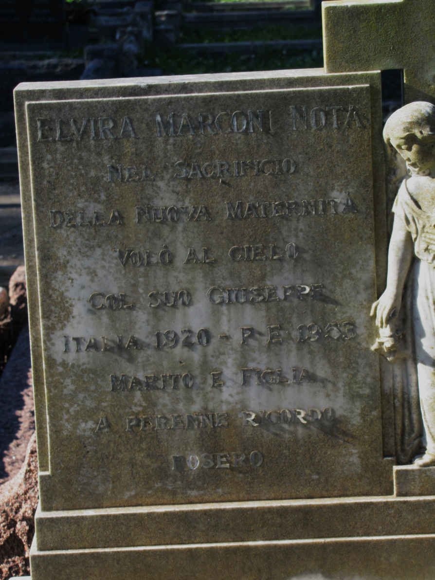 NOTA Elvira Marconi 1920-1953