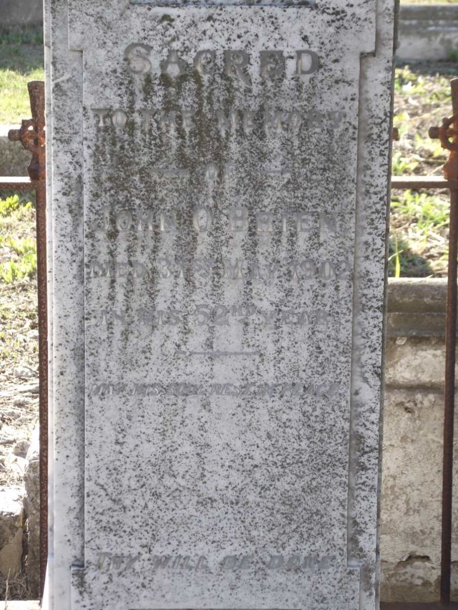 O'BRIEN John -1902