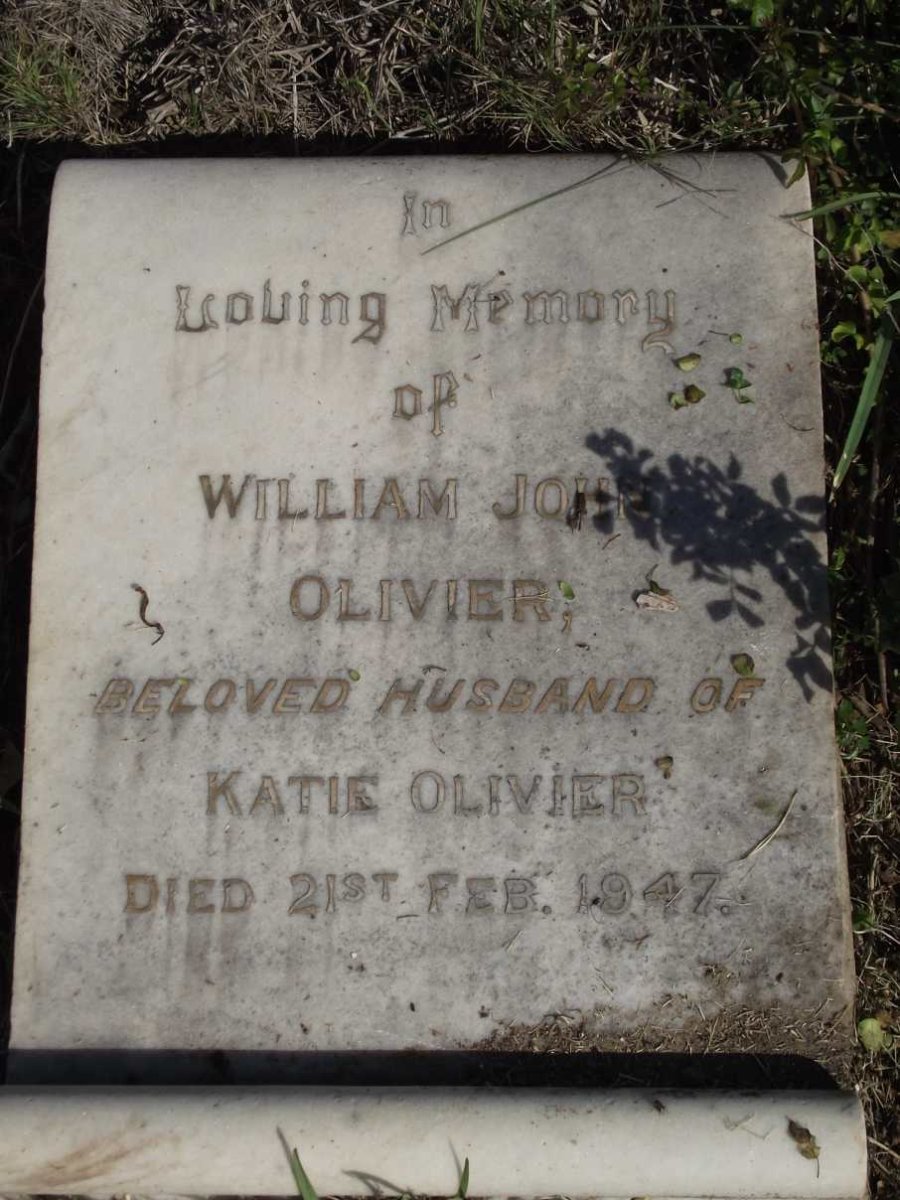 OLIVIER William John -1947