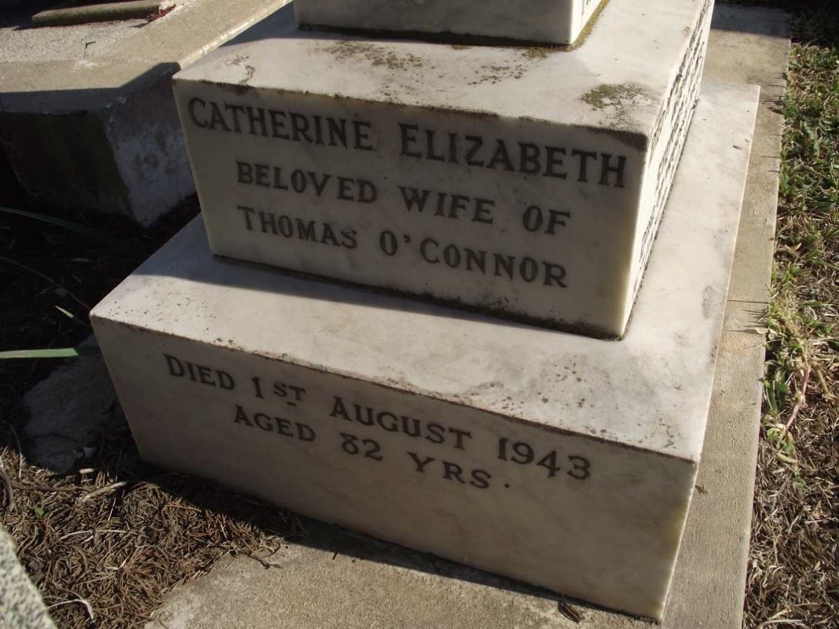 O'CONNOR Catherine Elizabeth -1943