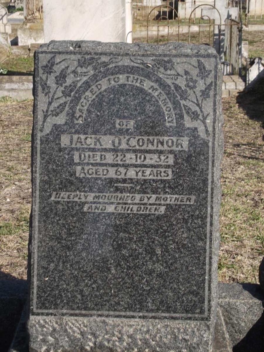 O'CONNOR Jack -1932