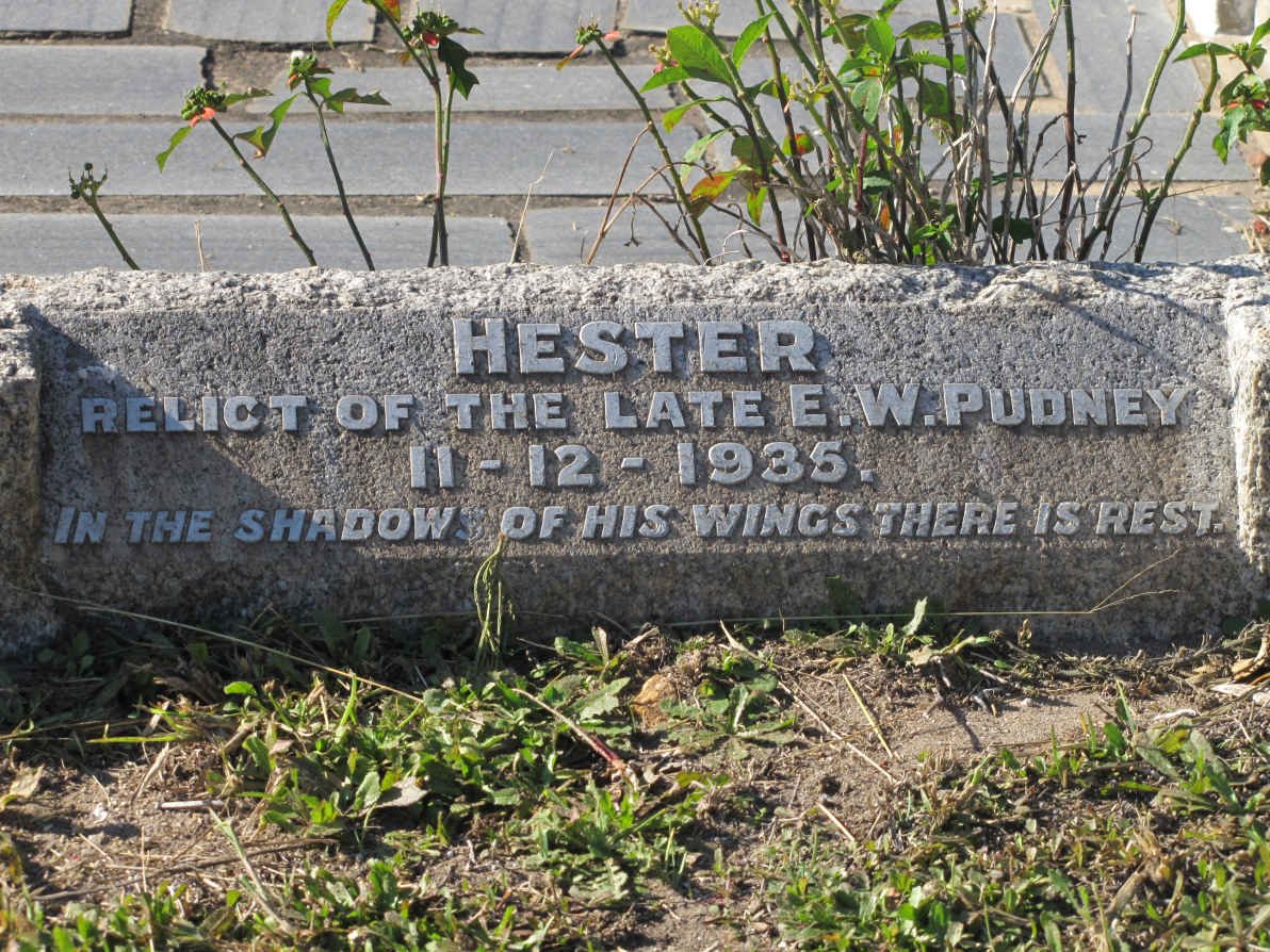 PUDNEY Hester -1935