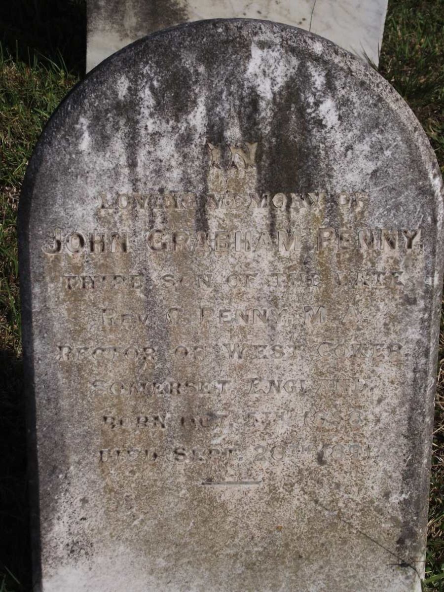 PENNY John Grabham 1858-1891