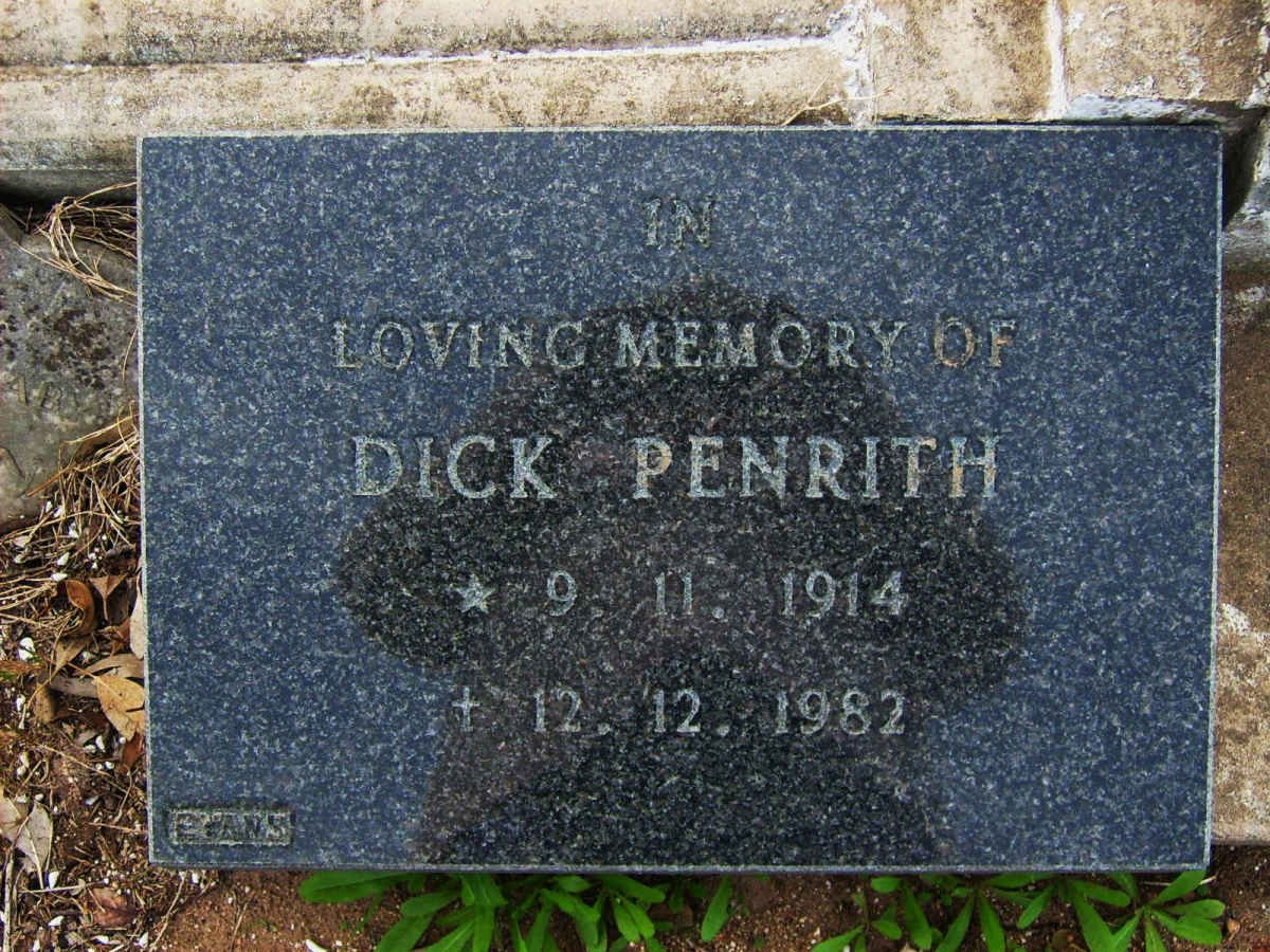 PENRITH Dick 1914-1982