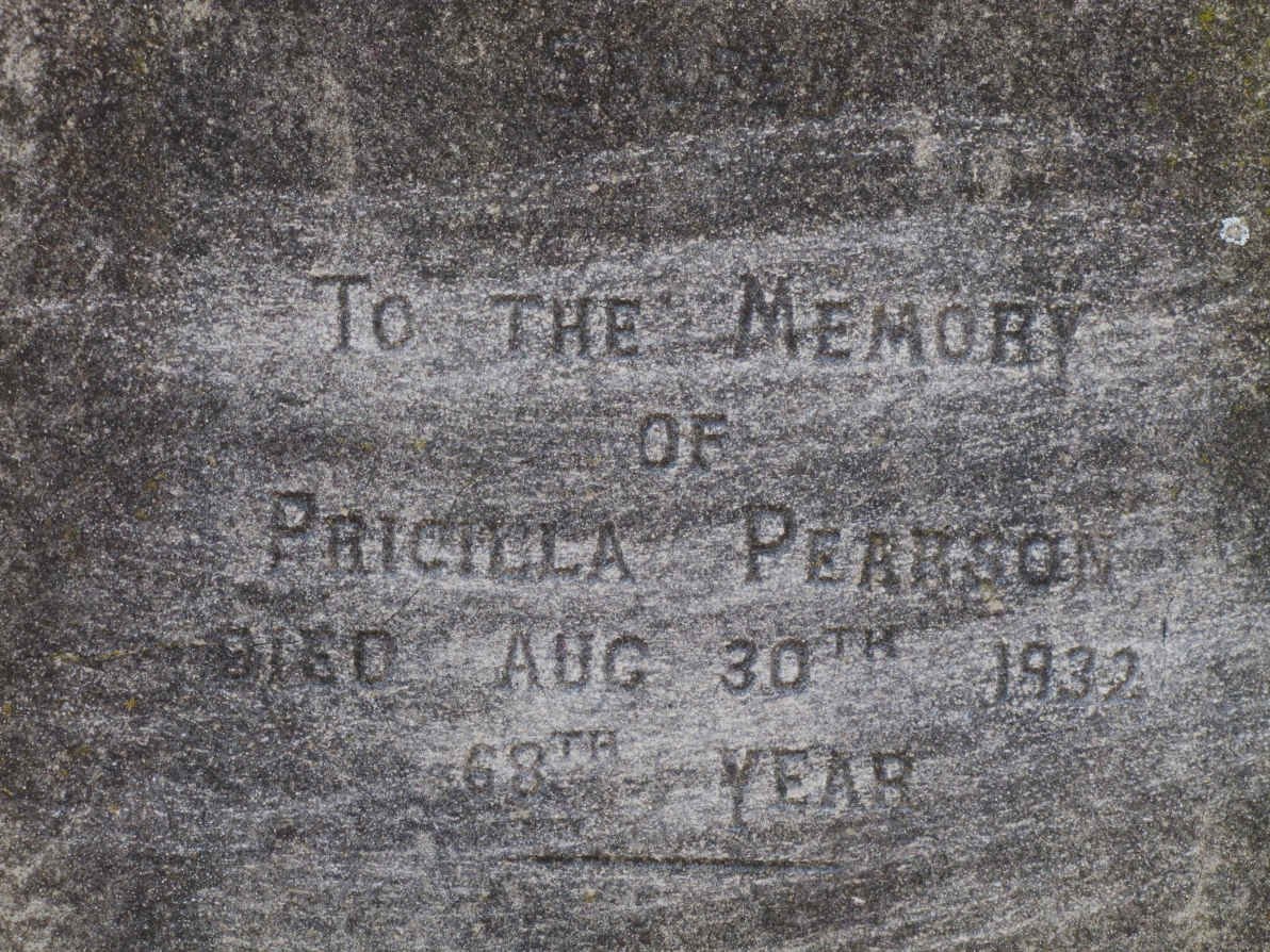 PEARSON Priscilla -1932