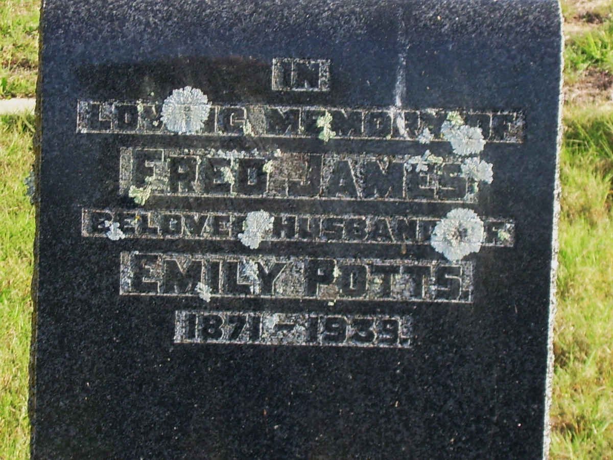 POTTS Fred James 1871-1939