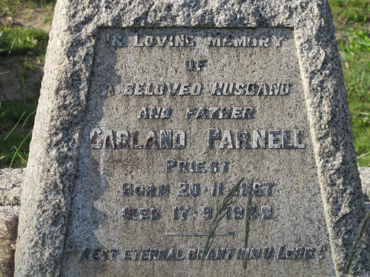 PARNELL Garland 1867-1939