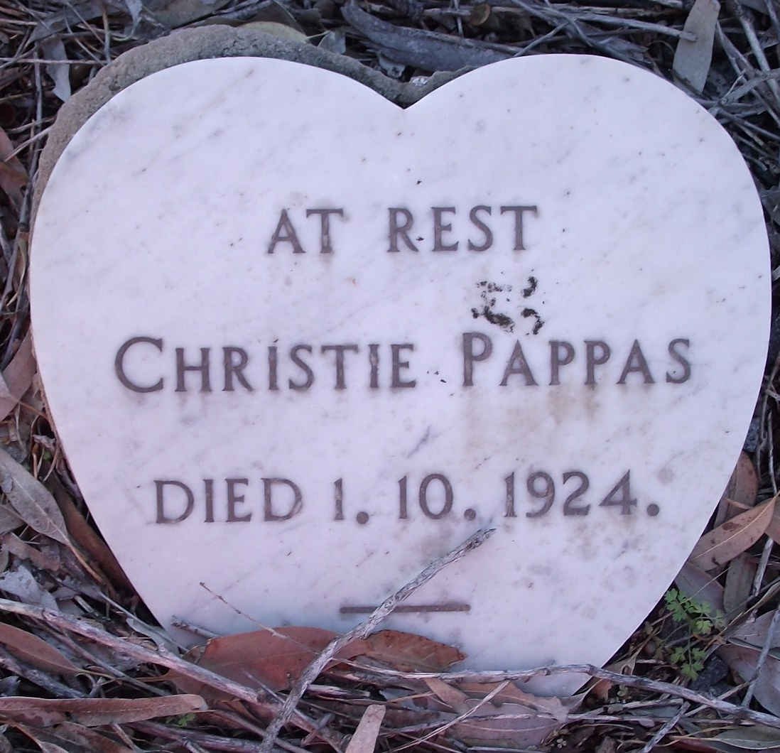 PAPPAS Christie -1924